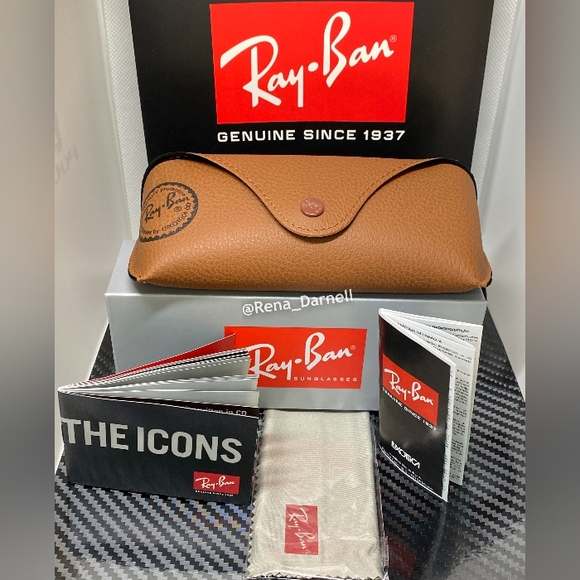 Ray-Ban Aviator Copper Pink Mirror RB3025 New - Picture 8 of 10